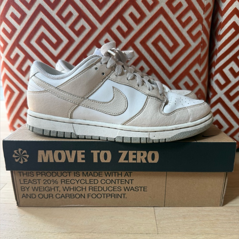 Nike Dunk Low Next Nature in White Light Orewood Brown Women’s Size 7